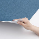 3D SELF ADHESIVE REAL FABRIC WALLPAPER ROLL