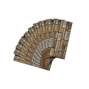 3D PVC wall cladding for interior decoration